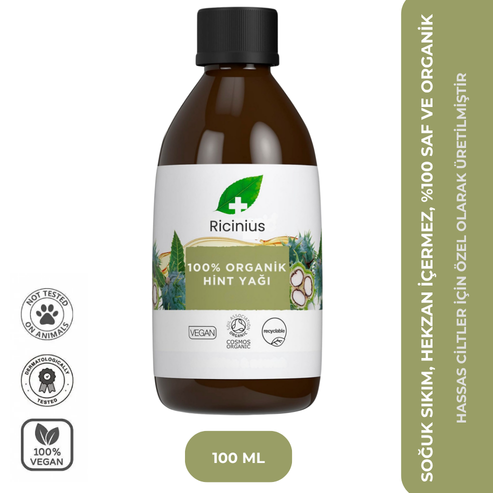 Organik Hint Yağı - 100 ML